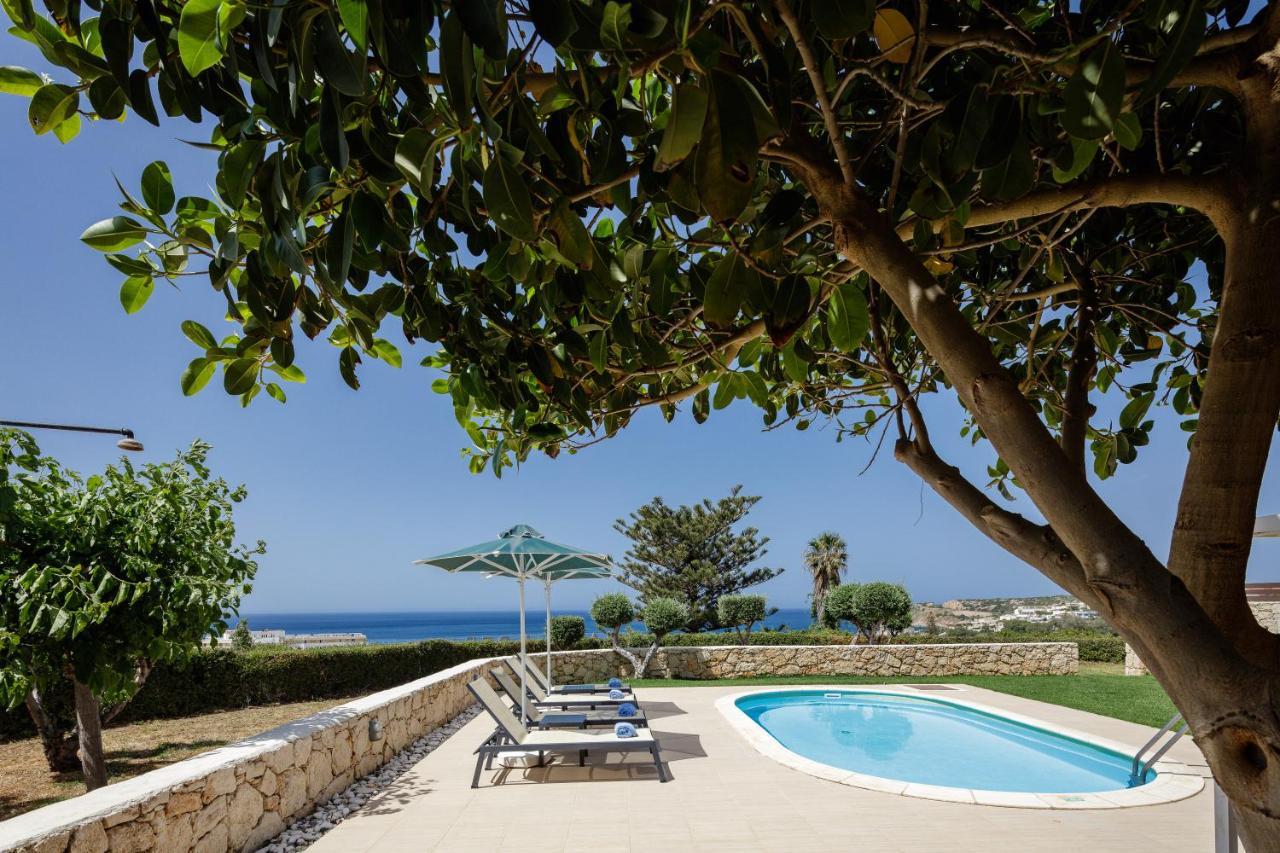 Stavromenos Villas - Private Pools & Seaview - 500M From Beach Екстер'єр фото